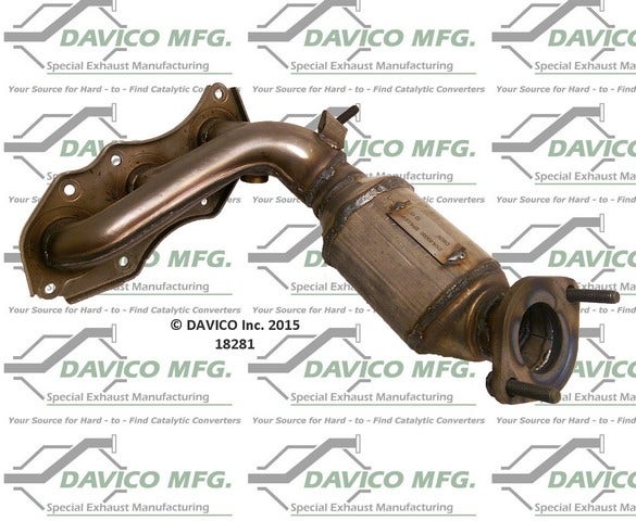 Davico Mfg Catalytic Converter P/N:18281  Catalytic Converter P/N: