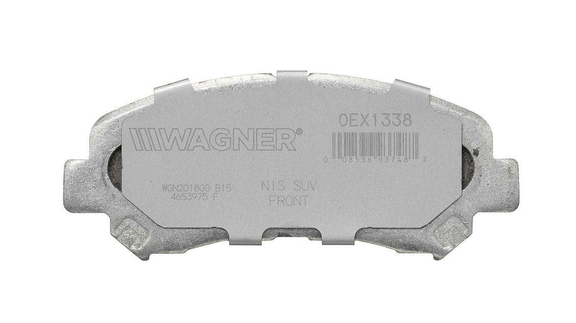 Wagner Brake Disc Brake Pad Set P/N:Oex1338 S Oex1302 Brake Pad Oex; Recommended