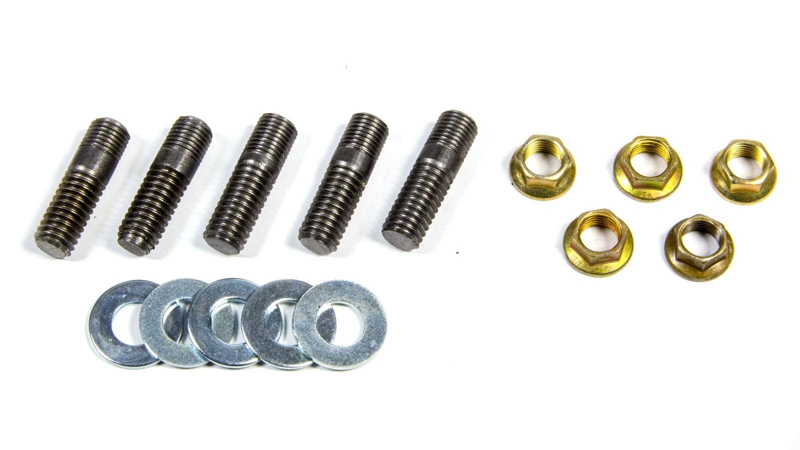 Weld Racing P613-0069   3/8-24  Rotor Stud Kit, 5 Pack (W/Nuts And Washer)