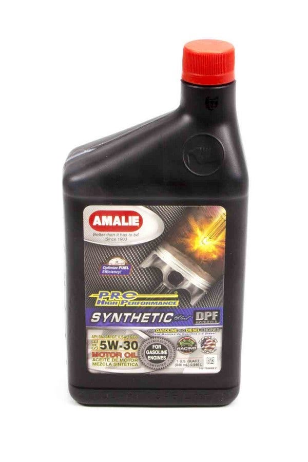 Amalie (75666-56) 5W-30 Pro High Performance Synthetic Blend Motor Oil - 1 Quart