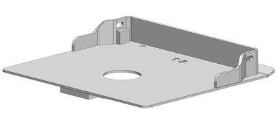 Pulliam Enterprises, Inc. Pullrite 331757 Quick Connect Capture Plate - Trailair