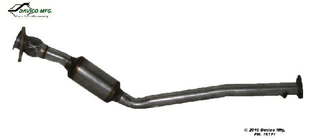 Davico Mfg Catalytic Converter P/N:19121  Catalytic Converter P/N: