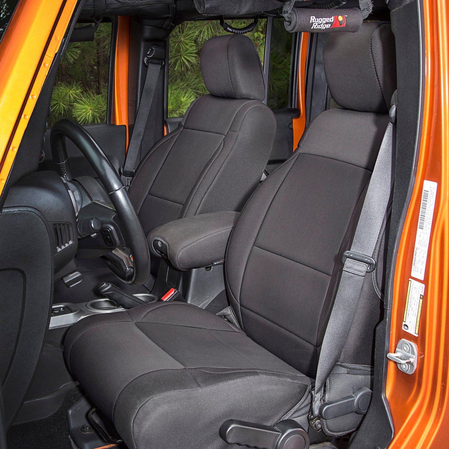 Rugged Ridge 13215.01 Custom Neoprene Seat Cover Fits 11-18 Wrangler (Jk)   Seat