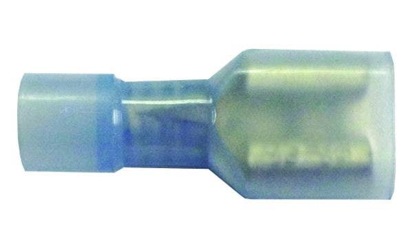 Nylon Quick Disconnect   Wire Terminal End   Type - 1/4 Inch Nylon Fully