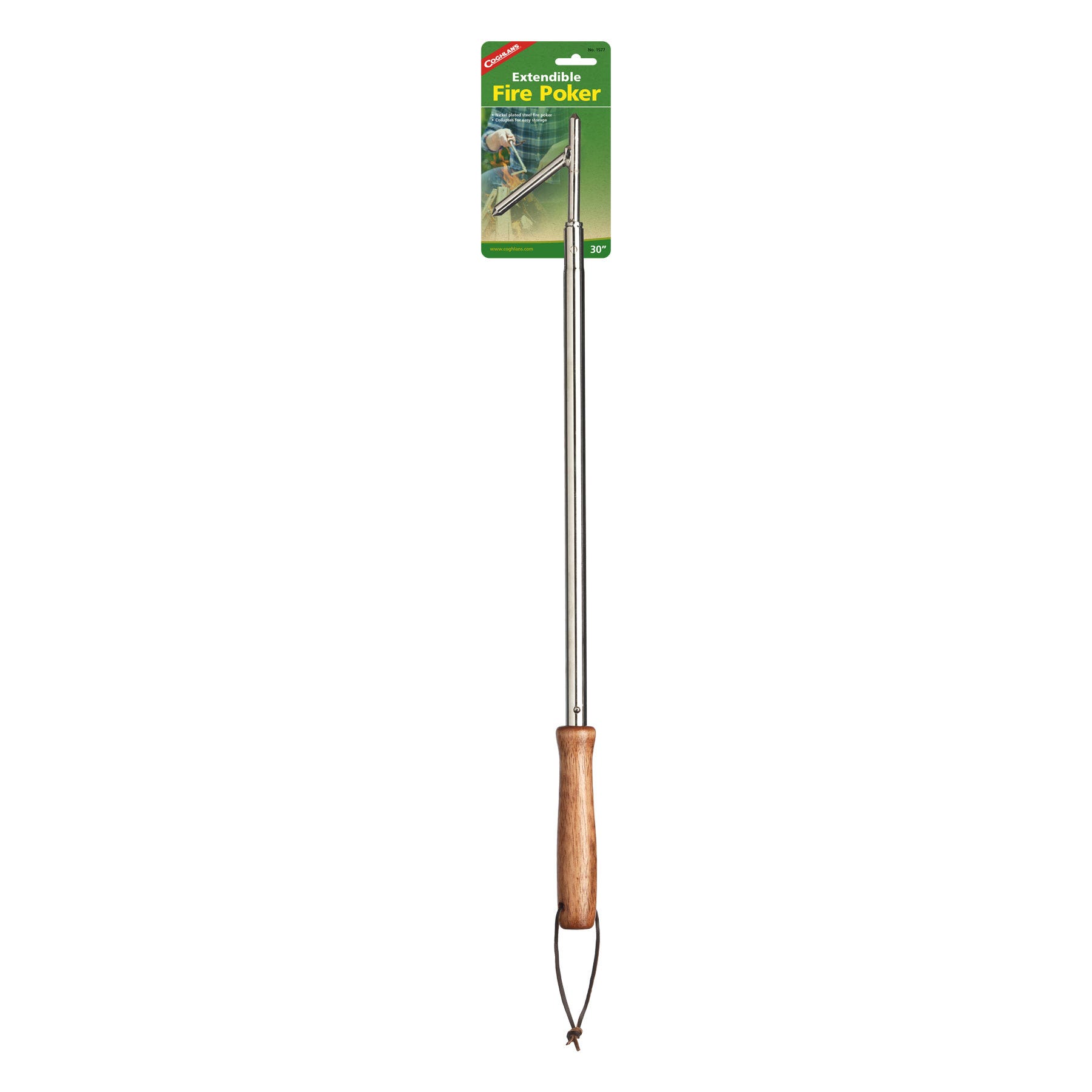 Coghlan's Expandable Fire Poker, Chrome  Expandable Fire Poker, Chrome