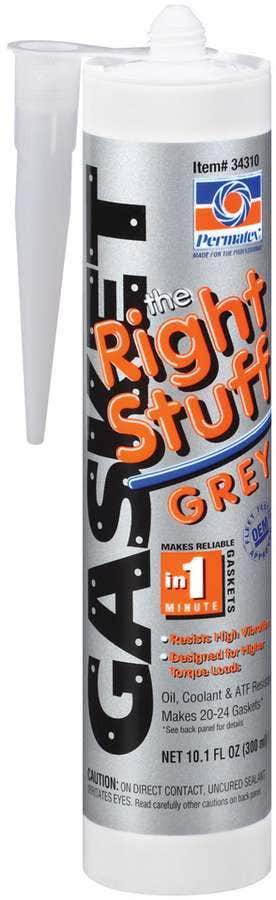 Right Stuff Gasket Maker 10.1Oz Tube Grey Right Stuff Gasket Maker 10.1Oz Tube