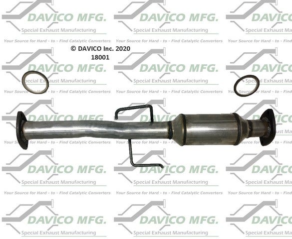 Davico Mfg Catalytic Converter P/N:18001  Catalytic Converter P/N: