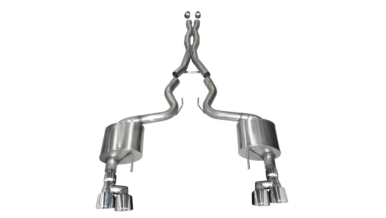 Corsa Performance 21042 Sport Cat-Back Exhaust System Fits 18-23 Mustang   Sport