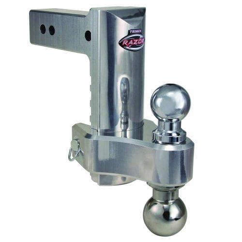 Trimax Heavy Duty Trz8alhd 8" Pin & Clip Aluminum Drop Hitch Fr 2-1/2"
