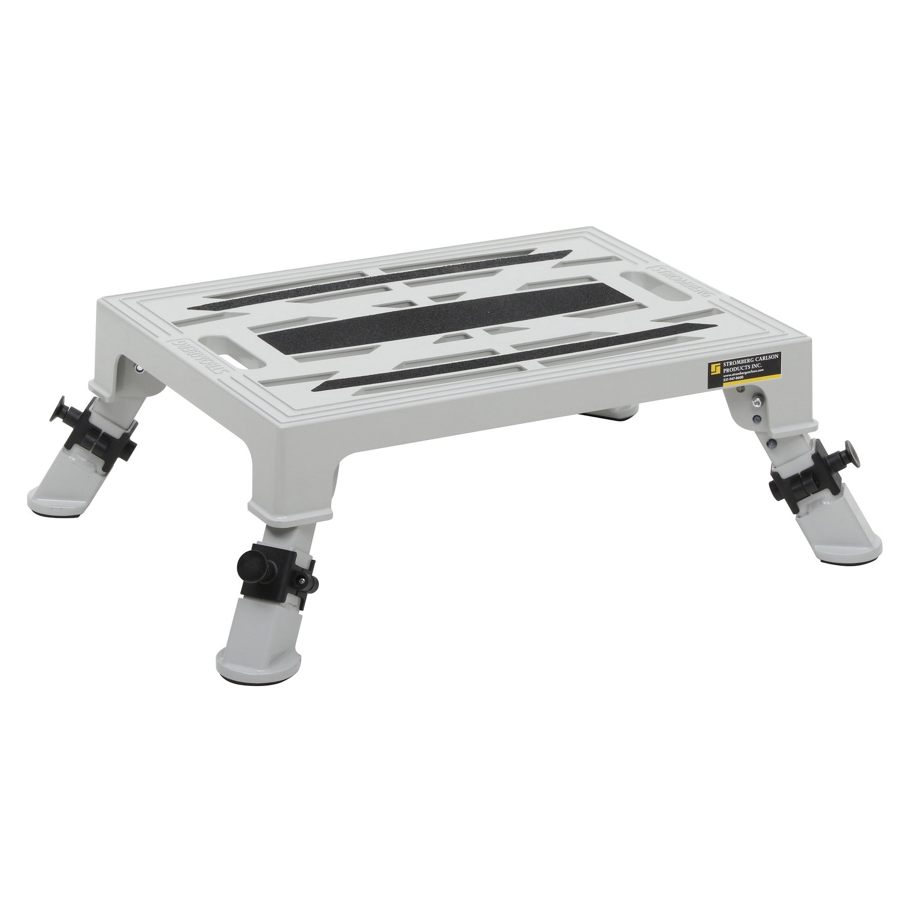 Stromber Adjustable Alum. Platform Step Stromber Adjustable Alum. Platform Step
