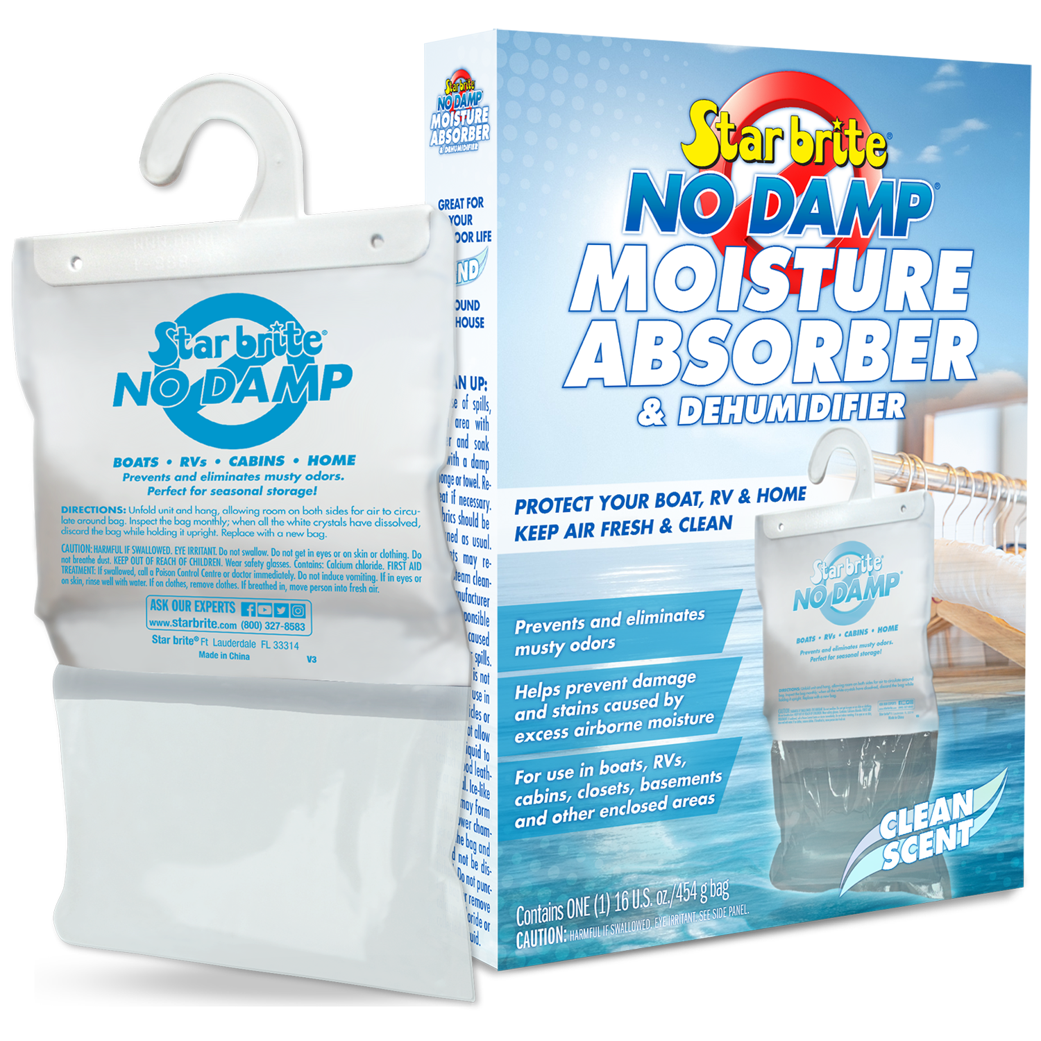 Star Brite No Damp Moisture Absorber & Dehumidifier Bag - Thumbnail 4