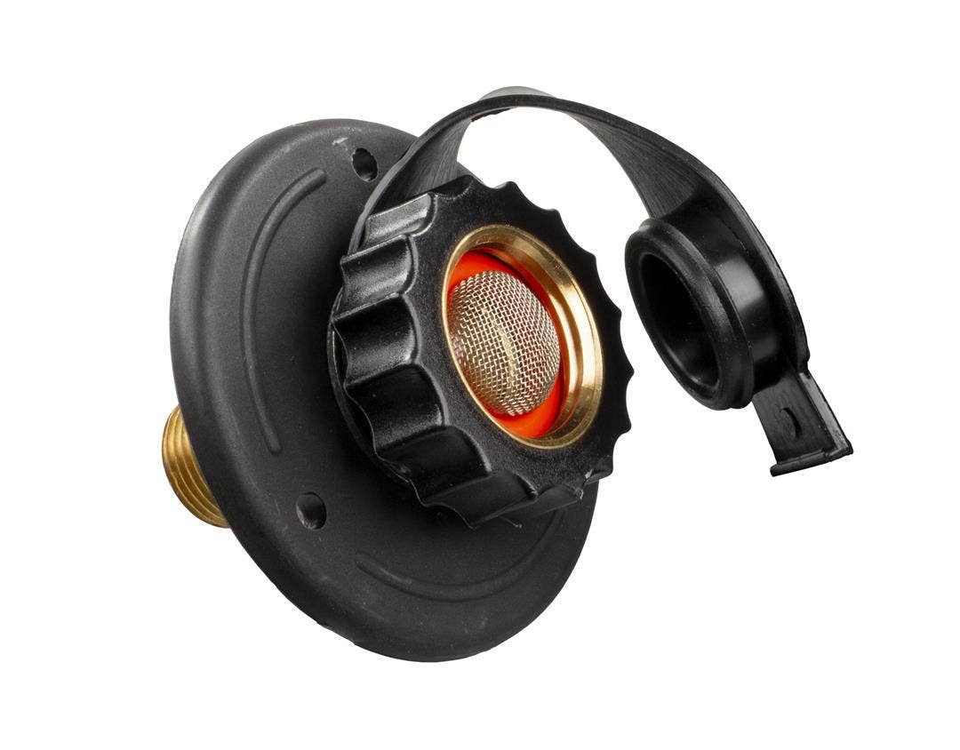 City Water Flange  Black  Mpt City Water Flange  Black  Mpt