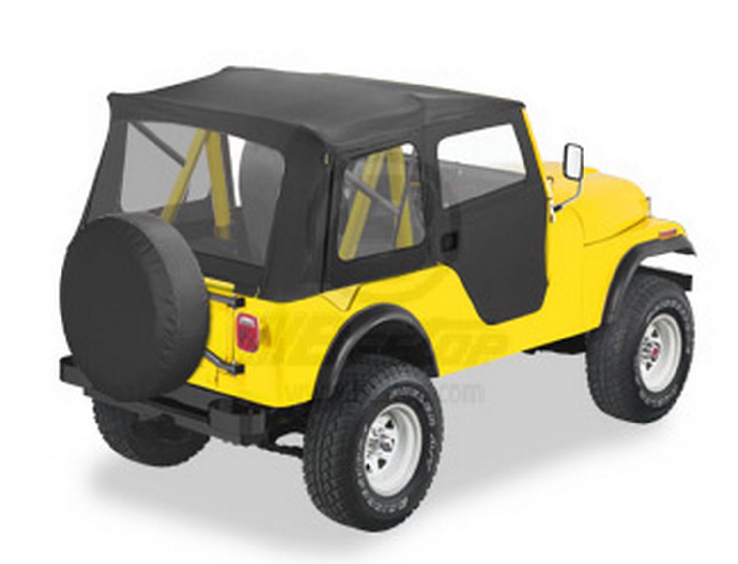 Bestop - 51595-15 - Supertop Classic Squareback Soft Top  Supertop Soft Top