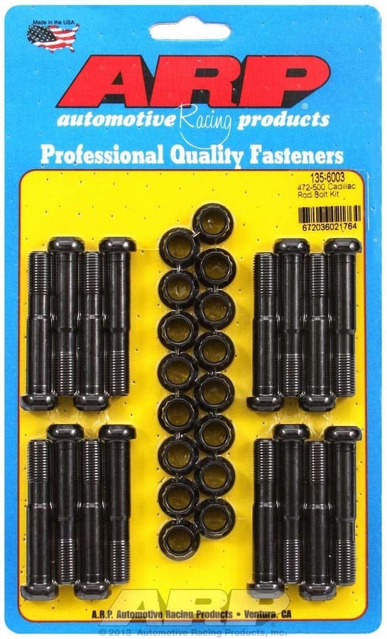 Arp 135-6003 Rod Bolt Kit For Cadillac 472/500 Arp  Rod Bolt Kit For Cadillac
