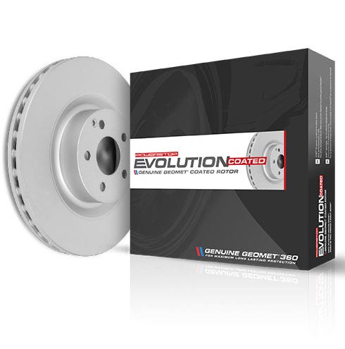 Power Stop Ar83077evc Rear Evolution  Geomet Coated Brake Rotor Power Stop  Rear