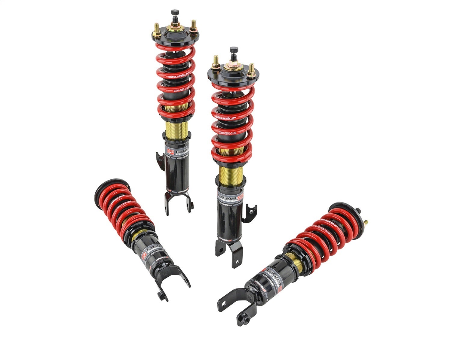 Skunk2 Racing 541-05-8400 Pro-St Coilover Shock Absorber Set Fits 00-09 S2000