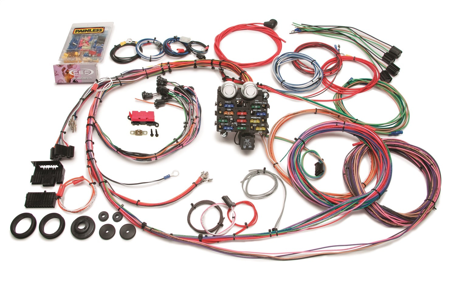 Painless Wiring 10112 19 Circuit Classic Customizable Harness   19 Circuit