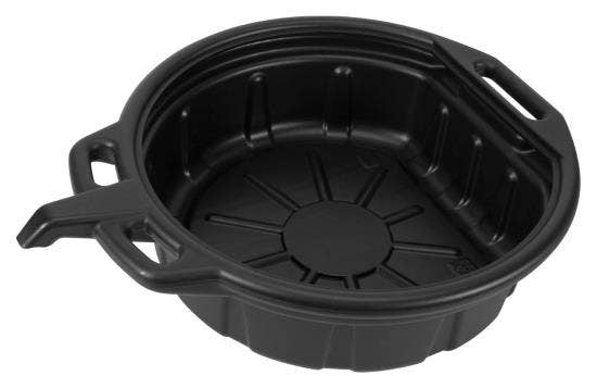 Performance Tool W4071 Black Oil Drain Pan (4.5 Gallon)   Black Oil Drain Pan