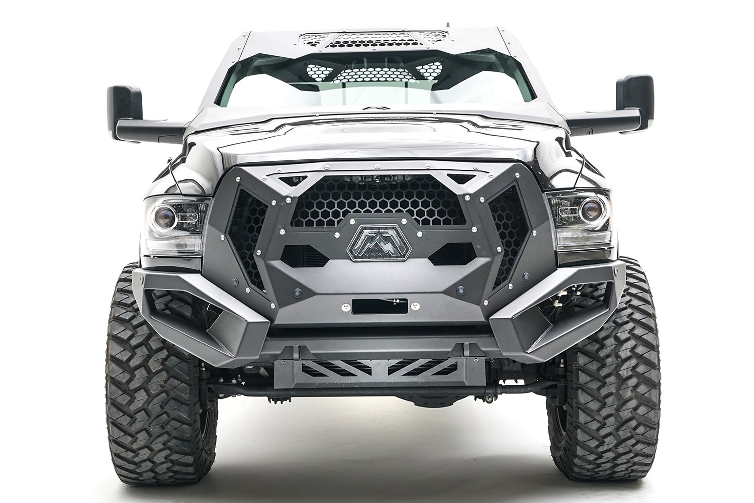 Fab Fours Gr2900-1 Grumper Grill/Front Bumper Fits 16-18 2500   Grumper
