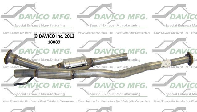 Davico Mfg Catalytic Converter P/N:18089  Catalytic Converter P/N: