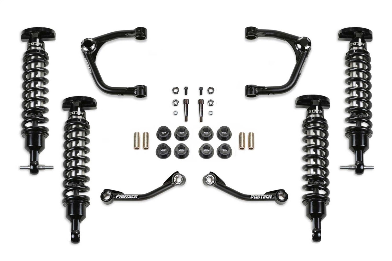 Fabtech K1187dl Uniball Uca Lift System W/Shocks   Uniball Uca Lift System
