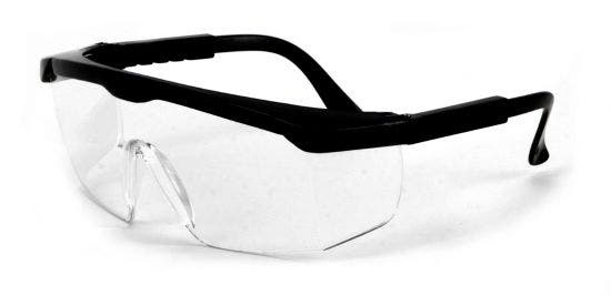 Performance Tool Adjustable High-Impact Clear Lenses Safety Glasses   Shooting