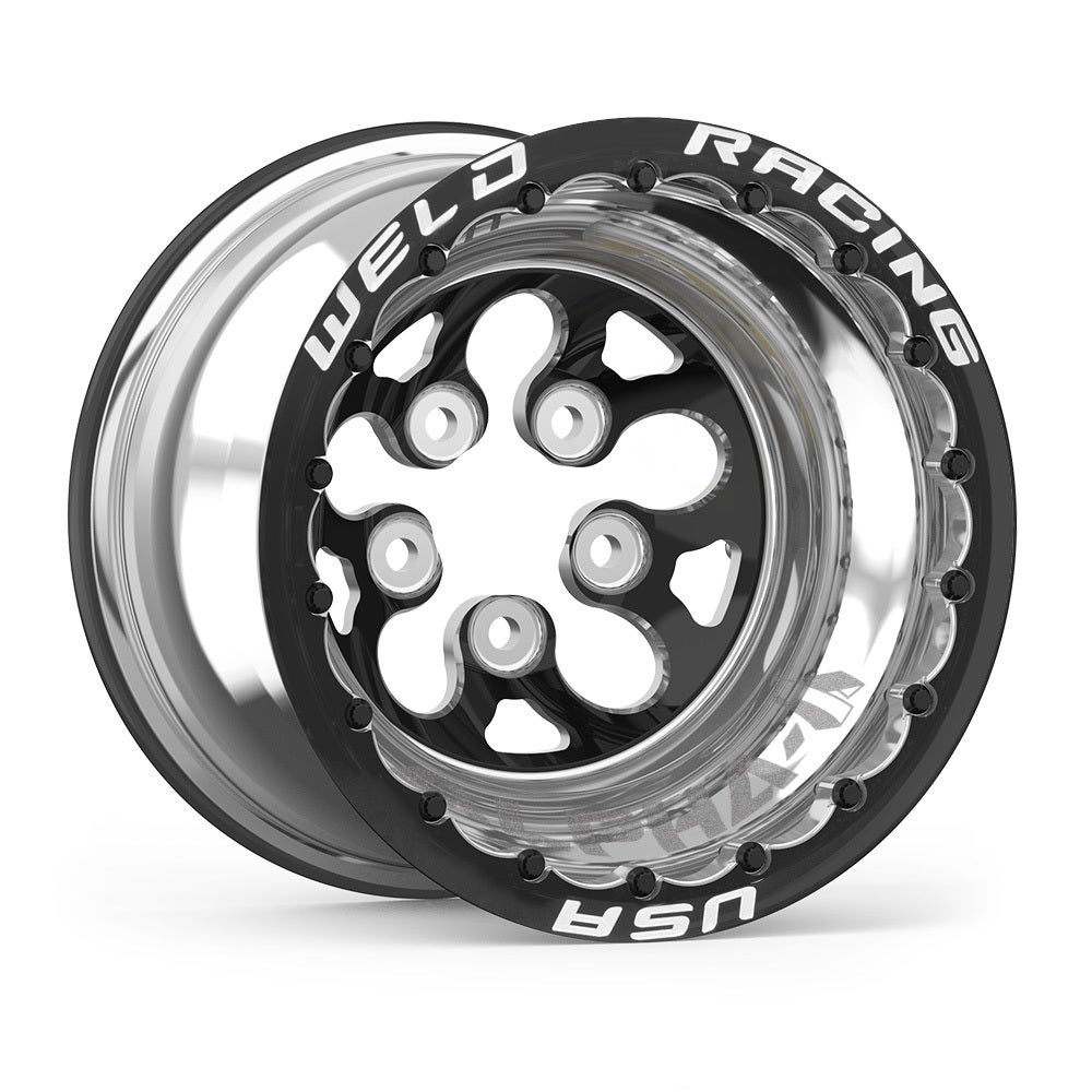 Weld Racing 83B-510278Mbs  Wheel, Alpha-1, 15 X 10 In, 4.000 In Backspace, 5 X
