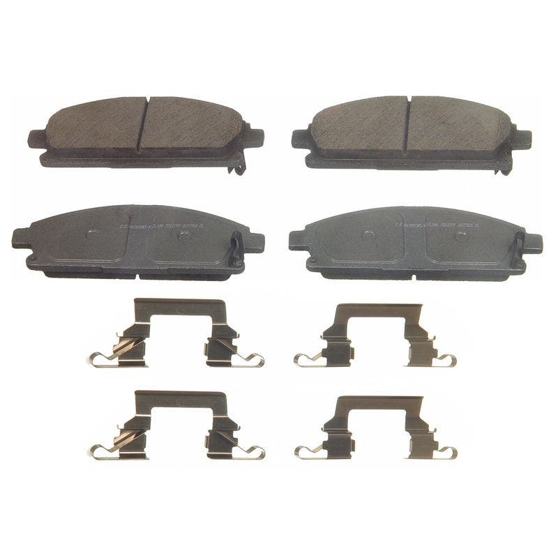 Wagner Brake Disc Brake Pad Set P/N:Qc691  Disc Brake Pad Set P/N: