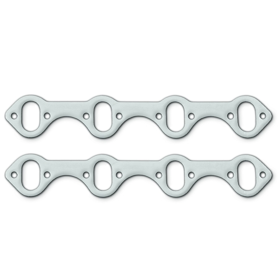 Remflex 3004 Oval Port Exhaust Header Gasket  Gaskets  Exhaust Header Gasket;