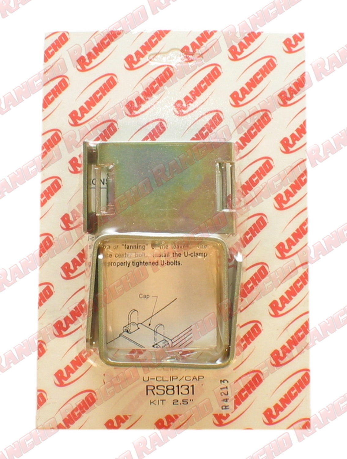 Rancho Leaf Spring Alignment Clamp Kit P/N:Rs8131   Leaf Spring Clamp  Width