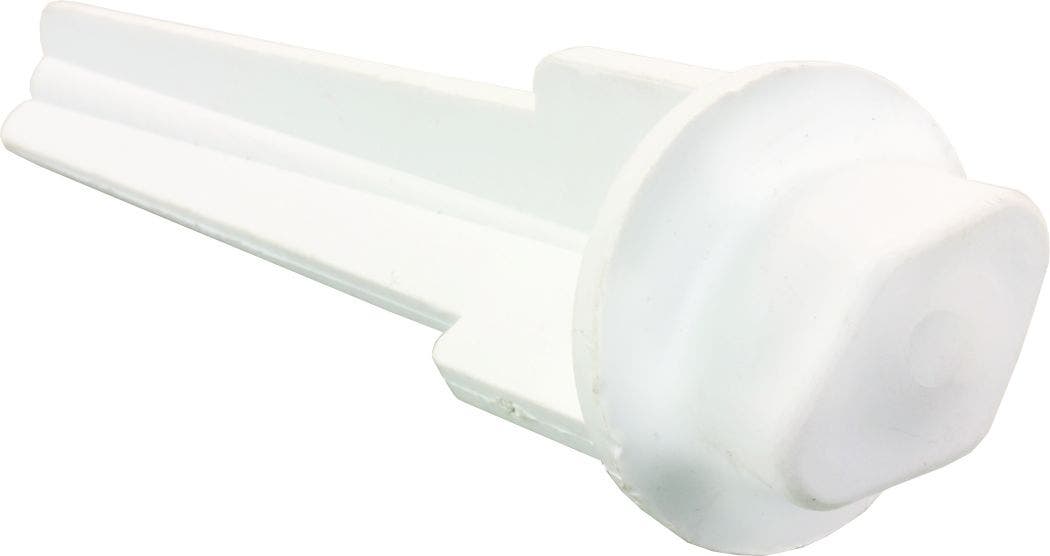 Jr Products 95335 Lavatory Sink Stopper - White   Sink Drain Stopper; Color -