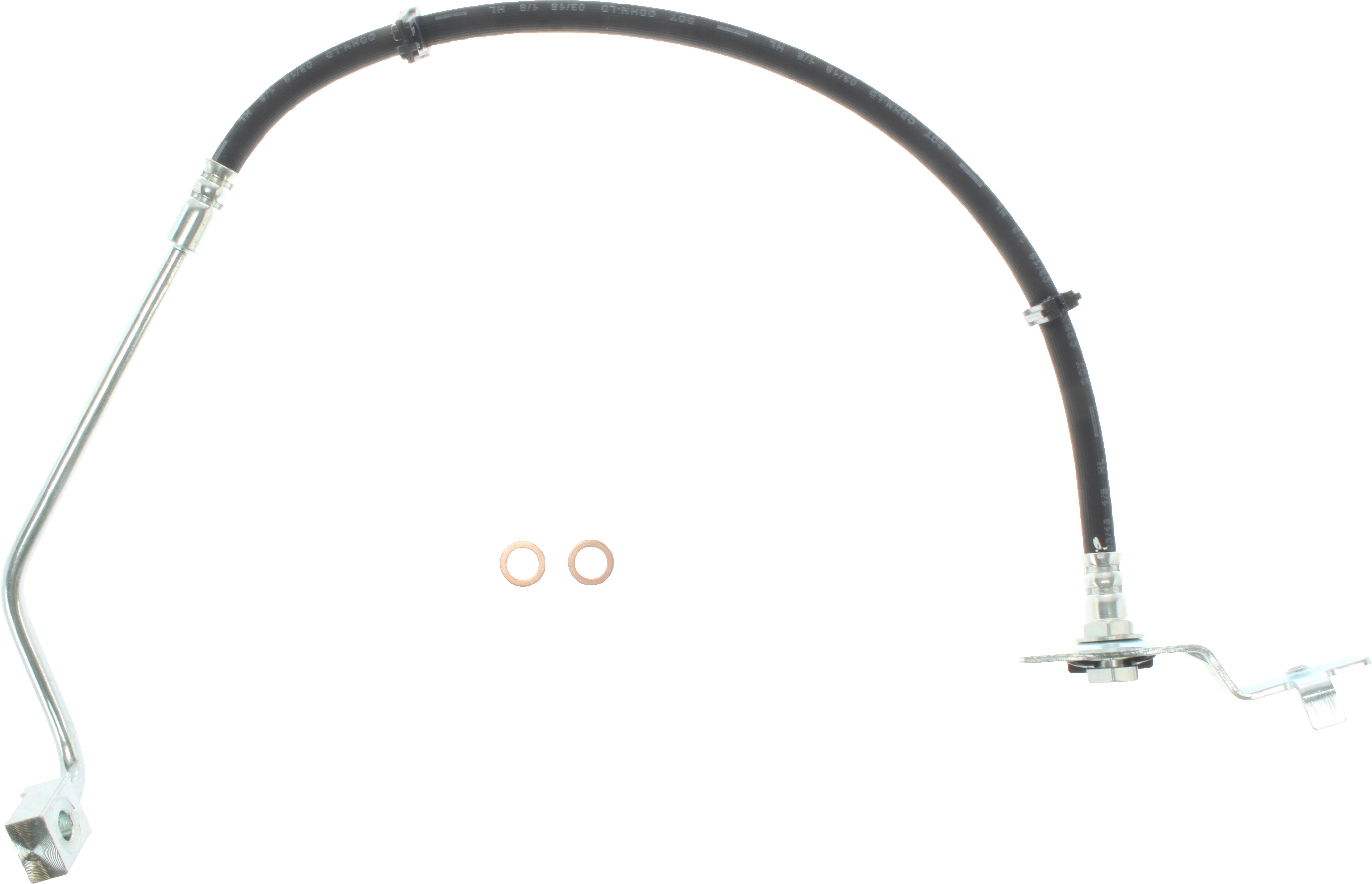 Centric Parts Brake Hydraulic Hose P/N:150.65125  Brake Hydraulic Hose P/N: