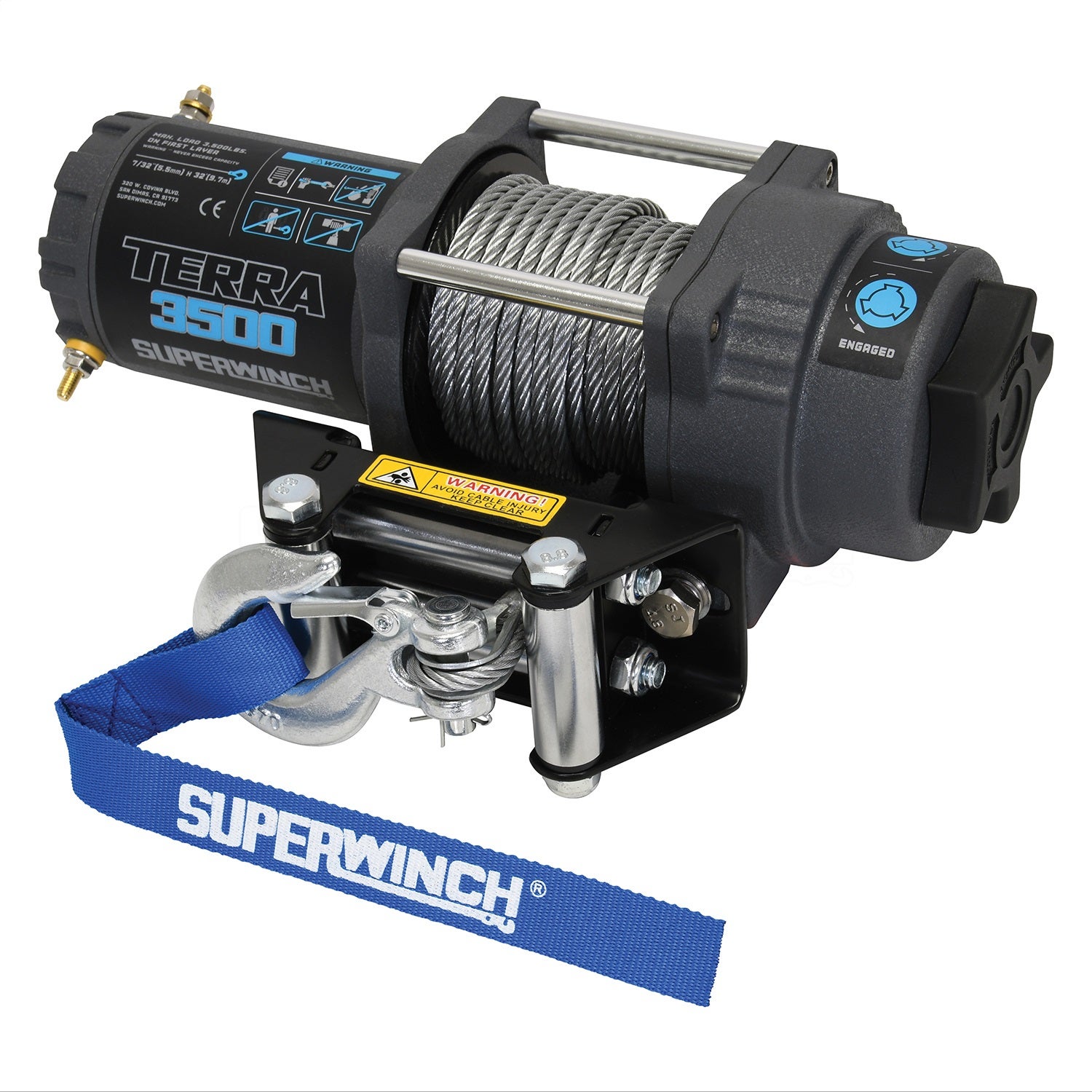 Superwinch 1135260 Terra 3500 Winch   Terra 3500 Winch
