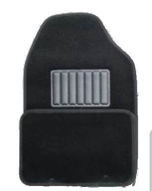 Make It Your Ride Floormats - Universal 4 Pc. Set W/ Heel Pads-Carpet Floor