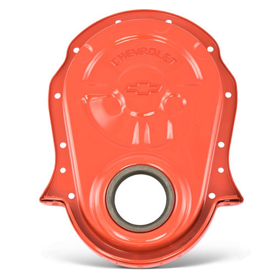Bbc Timing Chain Cover Orange Bbc Timing Chain Cover Orange
