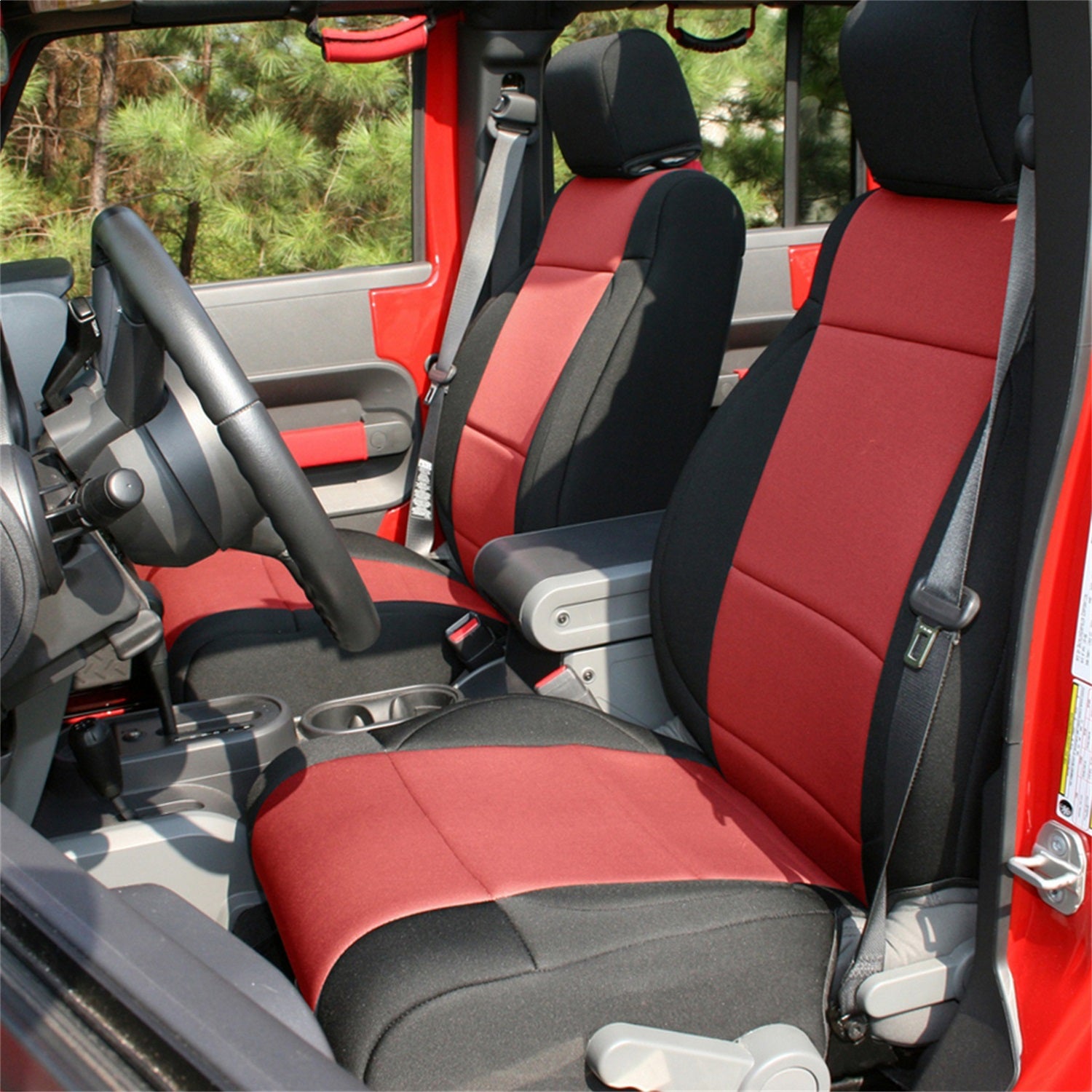 Rugged Ridge 13296.53 Seat Cover Kit Fits 11-18 Wrangler (Jk)   Seat Cover Kit