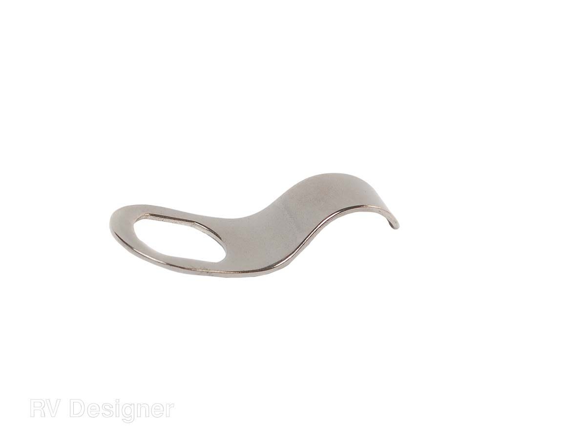 Rv Designer L539, Compartment Lock Finger Pull, Hatch Hardware   Lock Cylinder