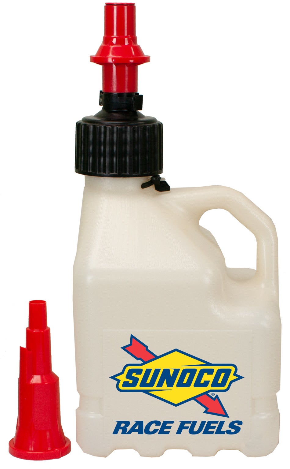 Sunoco Race Jugs 3 Gallon Racing Utility With Fastflo Lid - Clear - Made In Usa