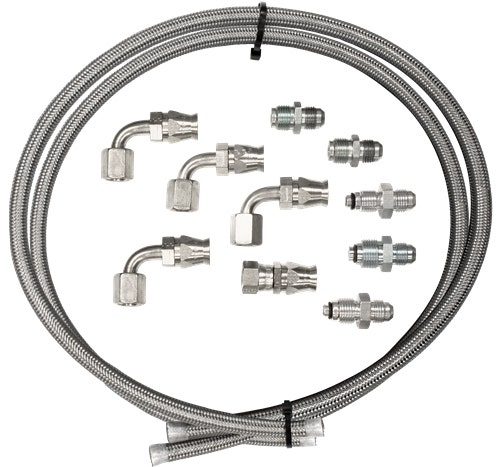 Billet Spec Power Steering Hose Kit For Pump Mount Reservoir Billet Spec Power