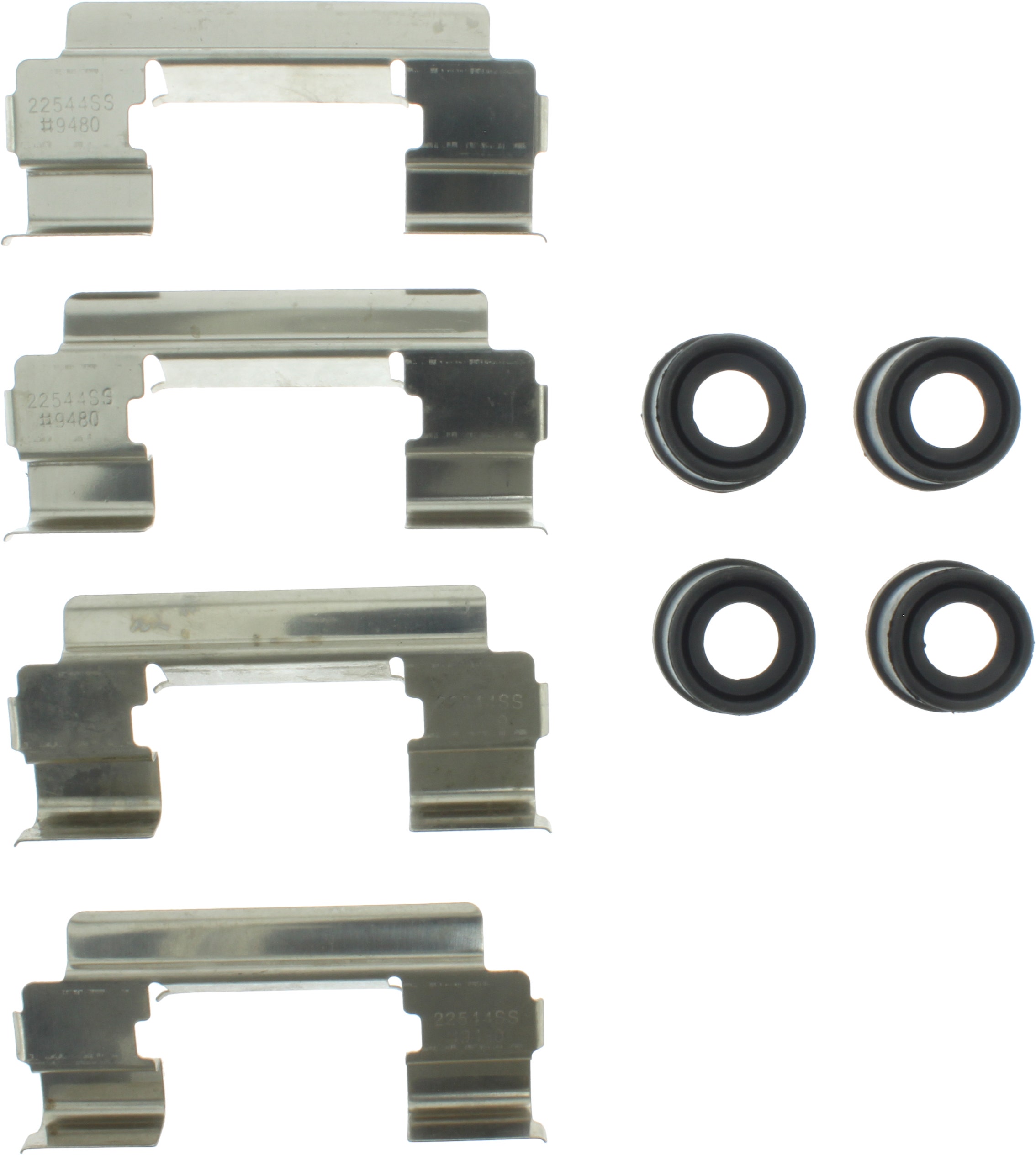 Centric Parts Disc Brake Hardware Kit P/N:117.62055  Disc Brake Hardware Kit