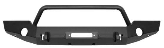 Westin 59-80115 Textured Black Bumper (Wj2 Full Width Front W/Bull Bar For Jeep