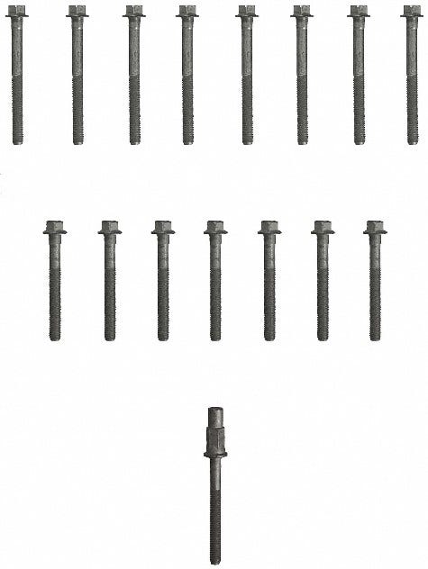 Fel-Pro Engine Cylinder Head Bolt Set P/N:Es 72892  Gaskets  Cylinder Head Bolt