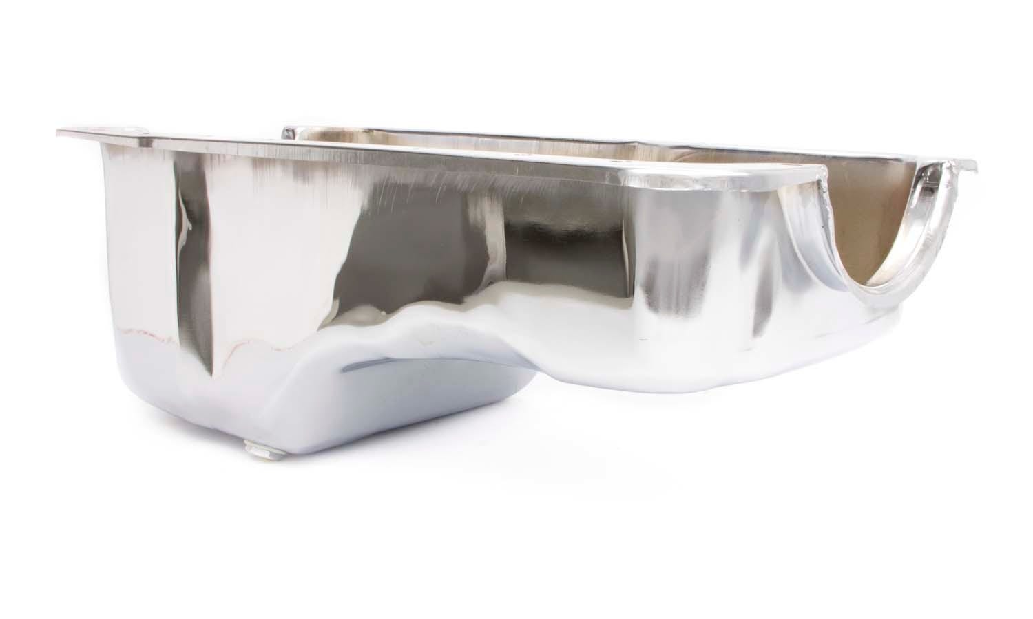 Racing Power R9078 Chrome Front Sump Oil Pan Racing Power  Chrome Front Sump Oil