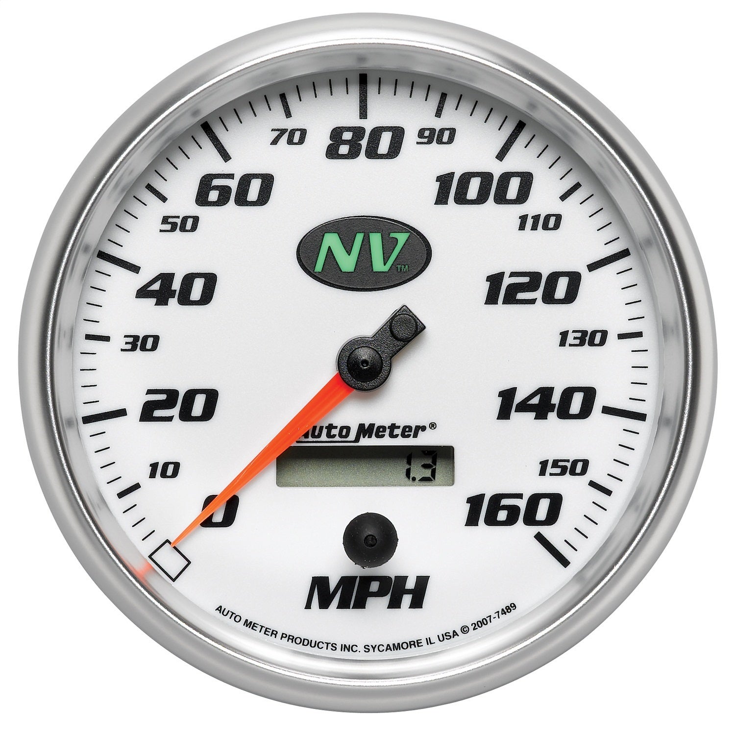 Autometer 7489 Nv In-Dash Programmable Speedometer   Nv In-Dash Programmable