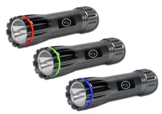 Performance Tool W2458 Power Gun Metal Tactical Led Flashlight   Flashlight;