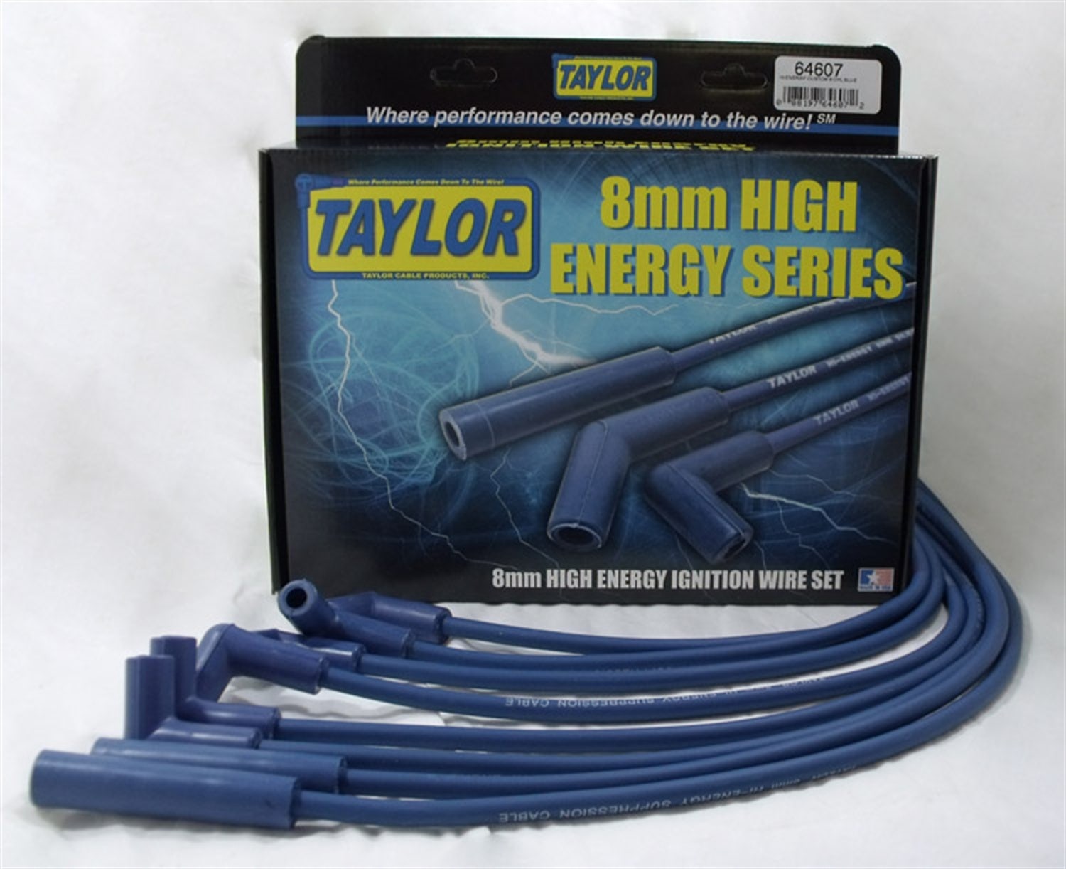 Taylor Cable 64607 High Energy 8Mm Ignition Wire Set   Spark Plug Wire Set High