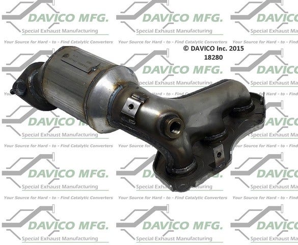 Davico Mfg Catalytic Converter P/N:18280  Catalytic Converter P/N: