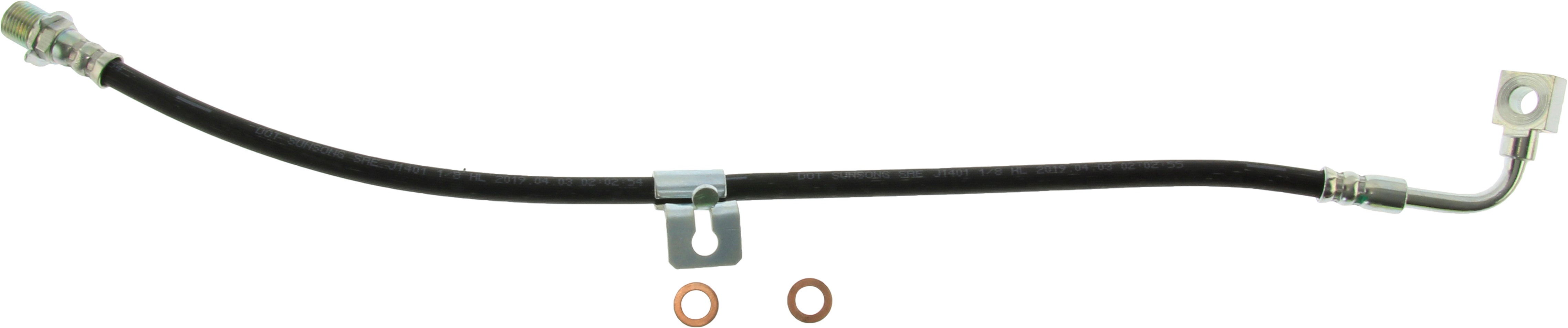 Centric Parts Brake Hydraulic Hose P/N:150.66016  Brake Hydraulic Hose P/N: