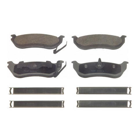 Wagner Brake Disc Brake Pad Set P/N:Qc981  Disc Brake Pad Set P/N:
