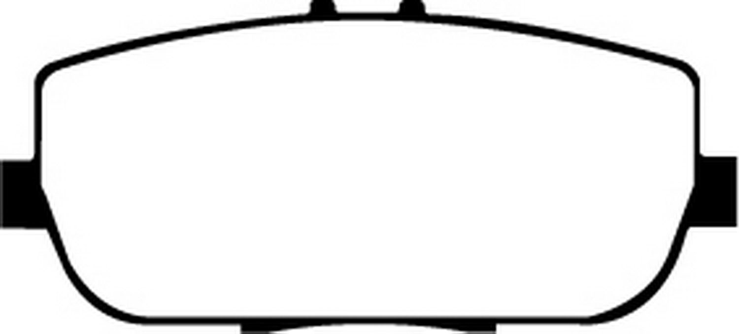 Ebc Brakes Dp41775r Yellowstuff Street And Track Brake Pads   Yellowstuff Street